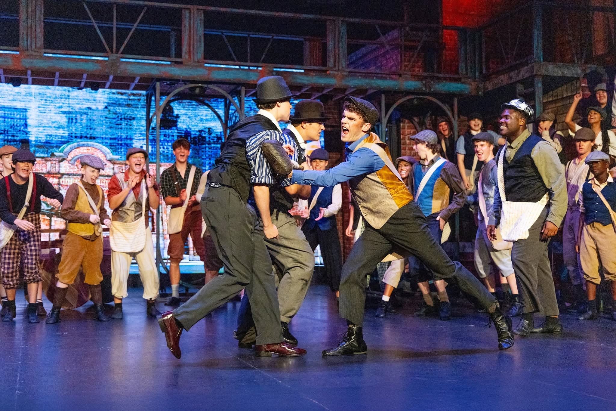 Nathan Wheaton in Newsies