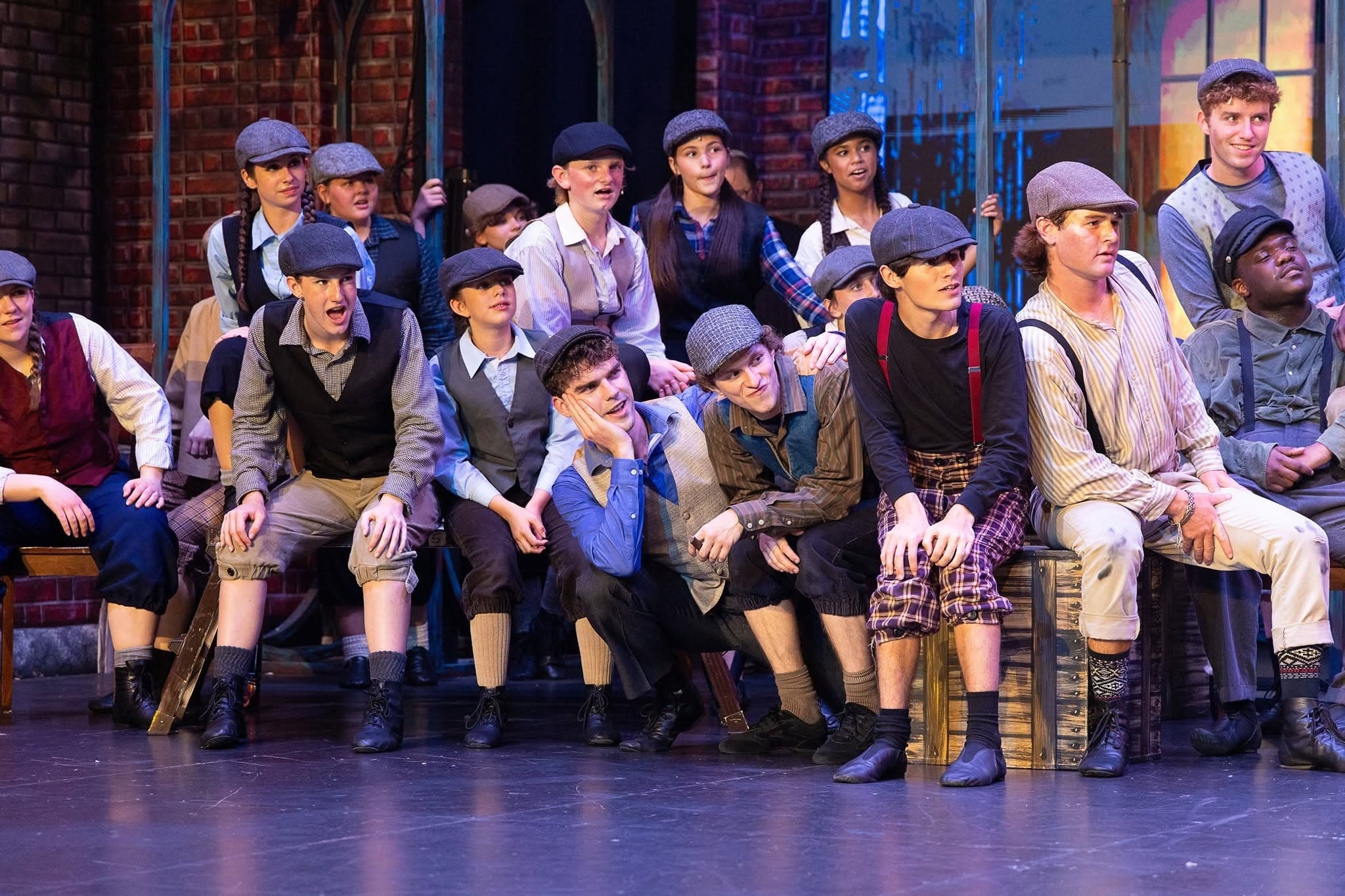 Nathan Wheaton in Newsies